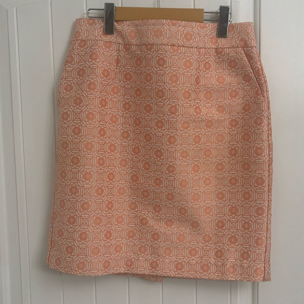 BANANA REPUBLIC Geometric Patterned Jacquard Skirt